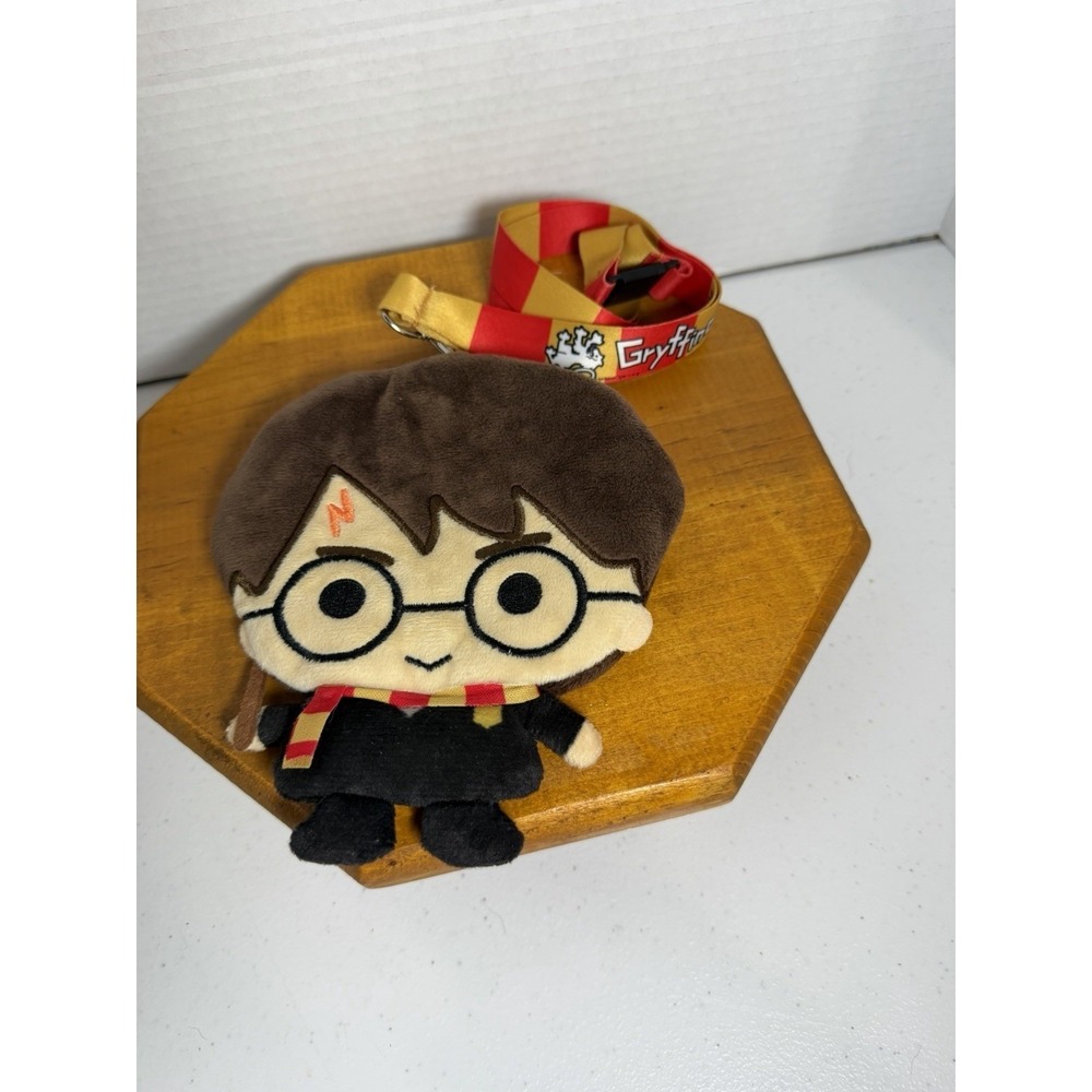 Harry Potter Plush ID Holder Lanyard Gryffindor Coin‎ Pouch Wallet